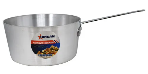 8.5 qt Aluminum Sauce Pan 3 mm Thick, NSF (with Complimentary Lid – Limited Time Offer)