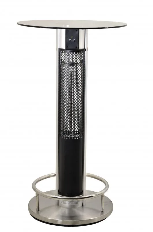 Patio Heater with Table and Remote Control