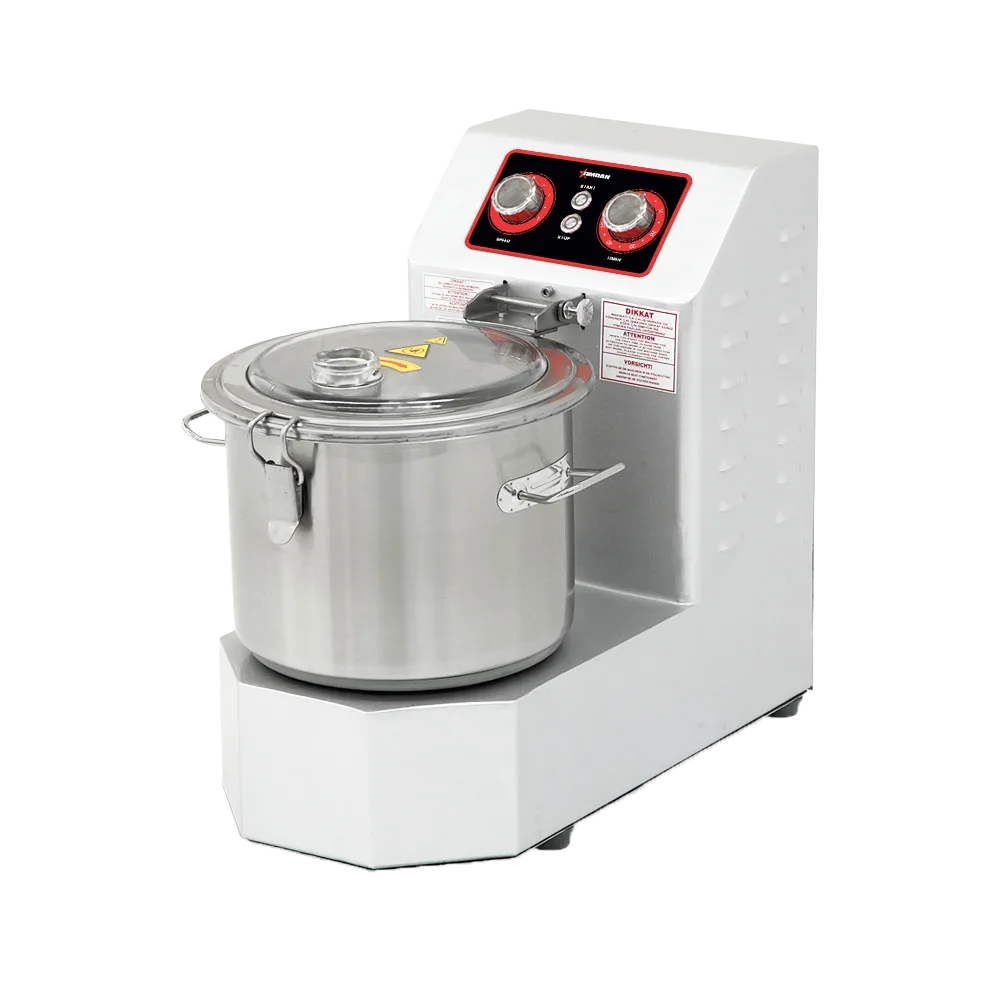 16 qt Heavy-Duty Dual-Speed Multi-Blade Food Processor and Hummus Blender – 2.3 HP, 208 V, 3 Phase