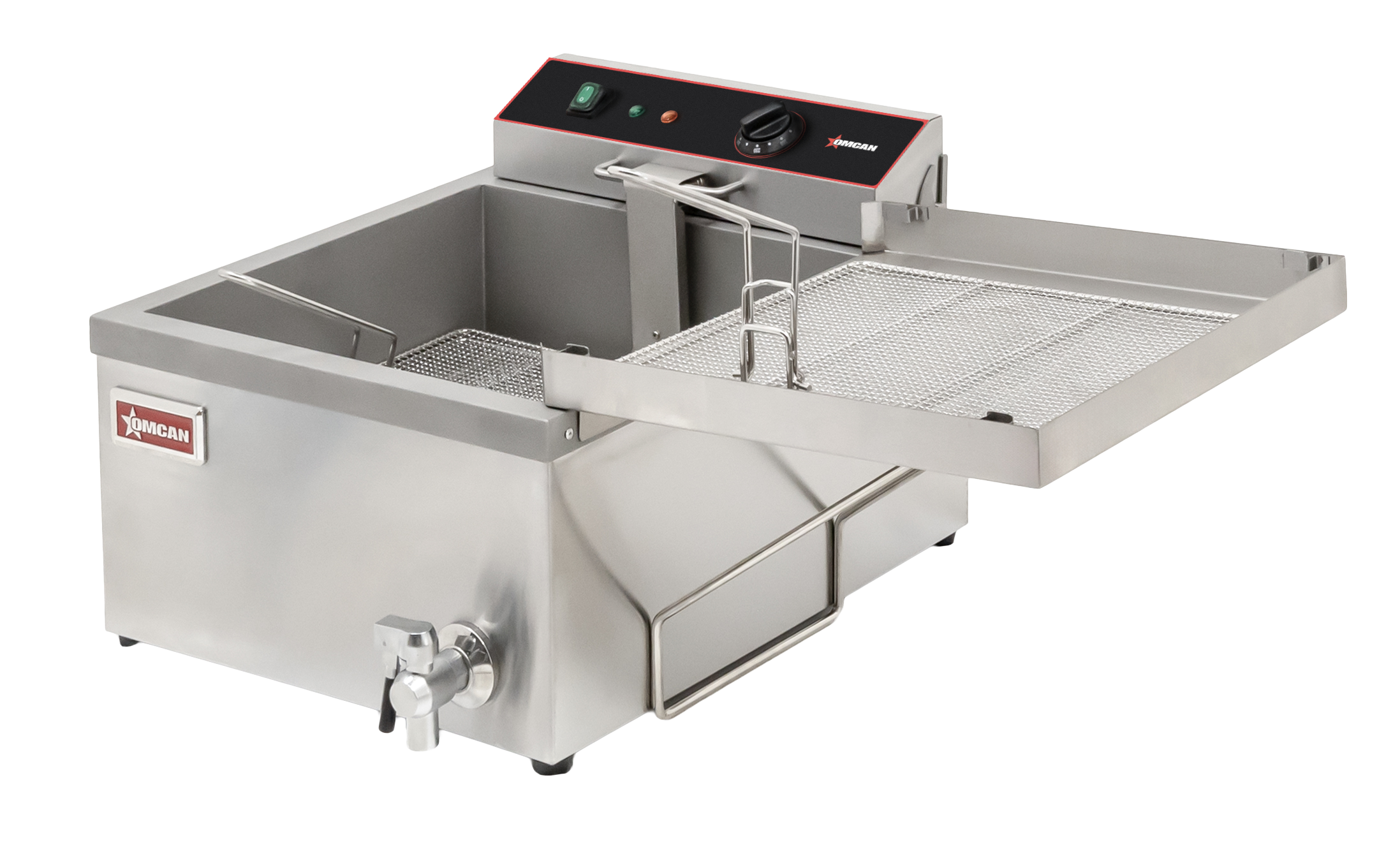 25 lbs. (3 Gal) Oil Capacity Countertop Electric Fryer – 120V, 1Ph, 1700W