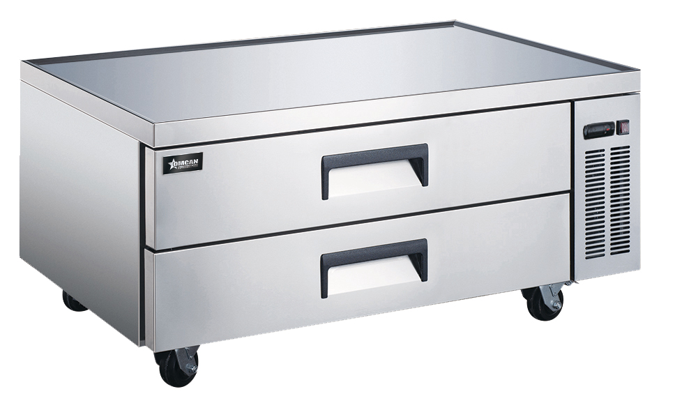 52″ Two (2) Drawer Refrigerated Chef Base, 9 cu.ft. (258 L), Stainless Steel