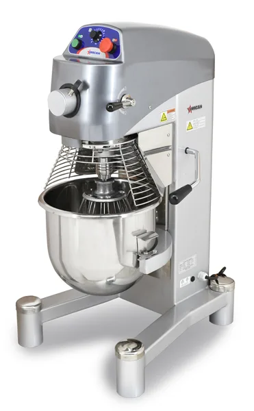 20 qt Heavy-Duty Planetary Mixer with Timer and Guard – 110V, 1500W