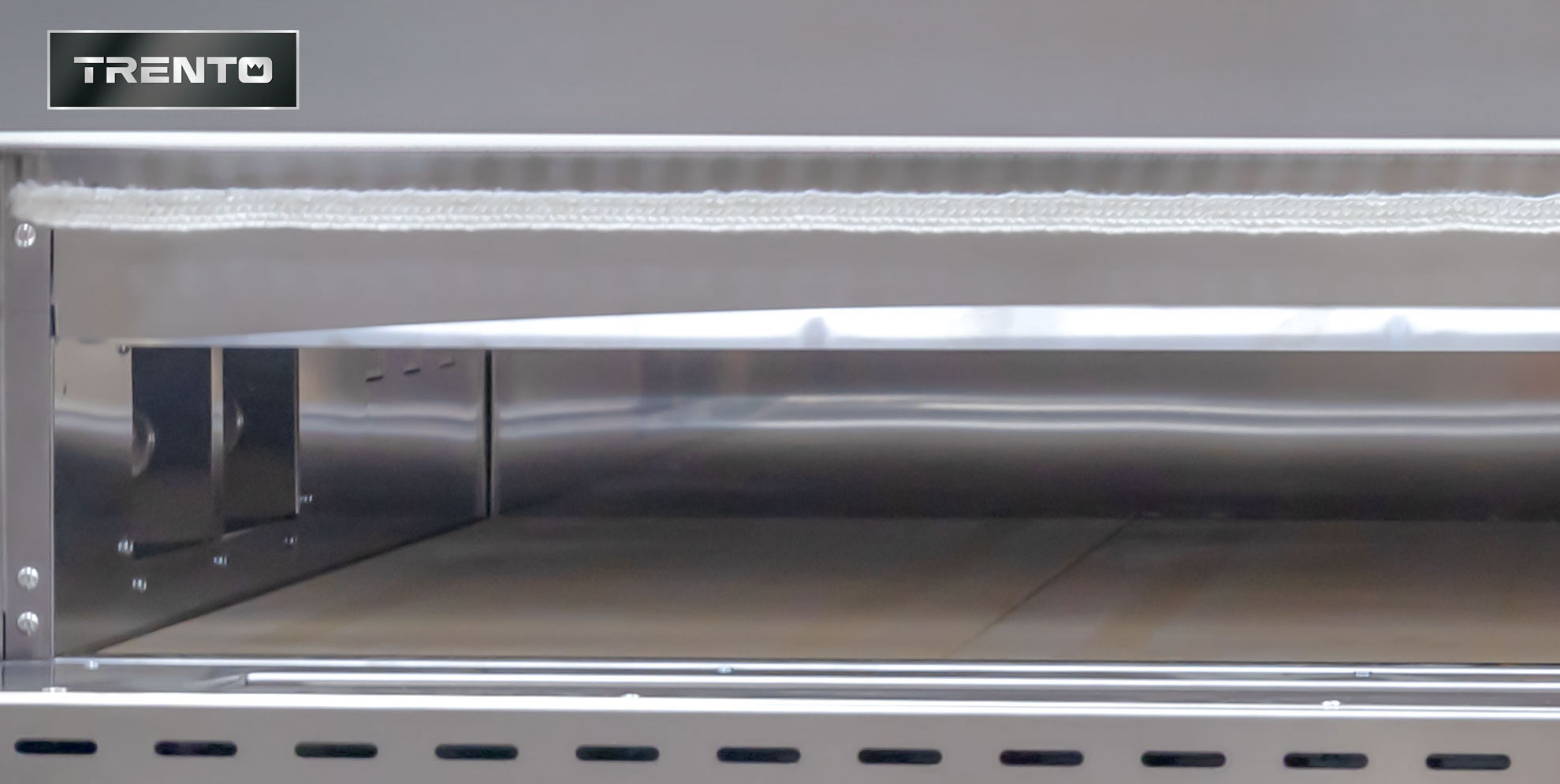 Trento Entry Max Series 39″ Double Chamber Pizza Oven with 27.6″ Chamber – 11.2 kW, 230 V, 3 Ph