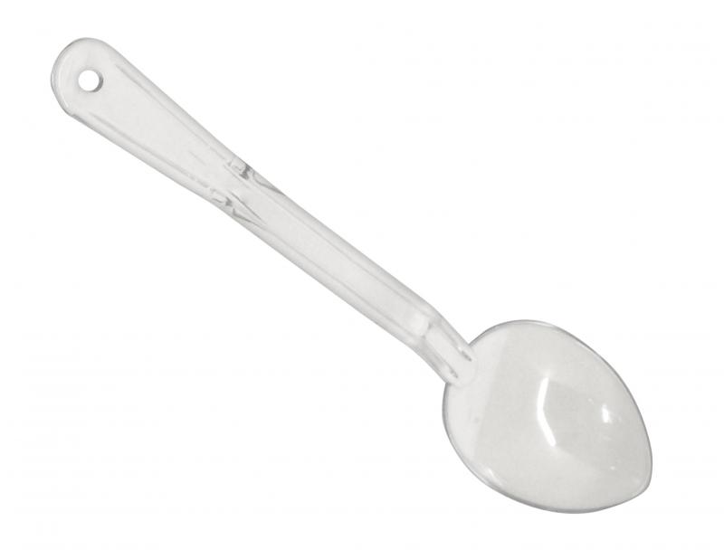 11" Clear Polycarbonate Serving Spoon