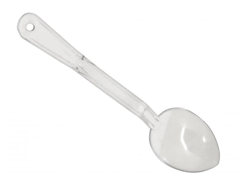 11" Clear Polycarbonate Serving Spoon