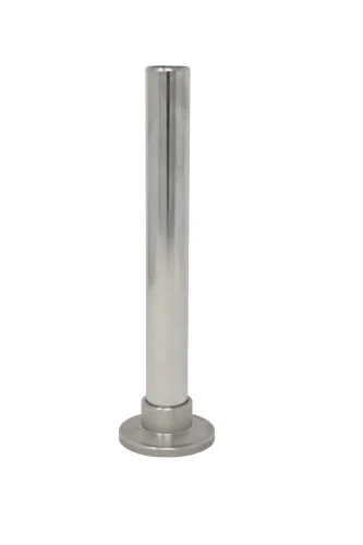 Stainless Steel Spout for Hydraulic Stuffer, Short, 25mm/22mm (Int)