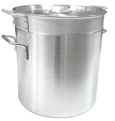20 qt Aluminum Double Boiler with Perforated Inner Pot