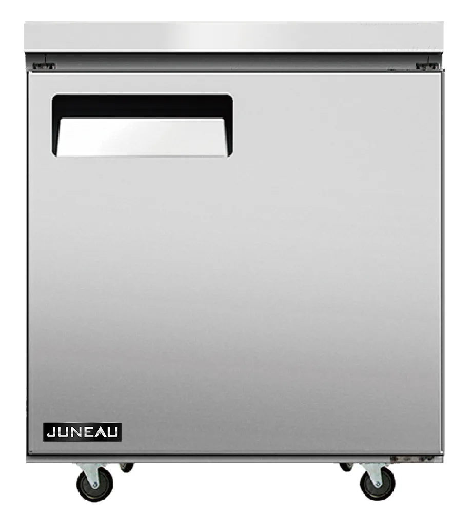 Juneau 27″ One (1) Door Undercounter Freezer, 3.4 cu.ft. (95 L), Stainless Steel