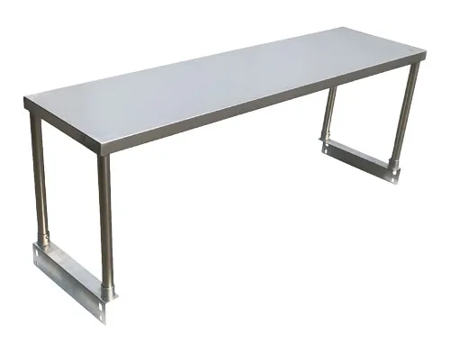 44" Overshelf for 3 Pan Steam Table