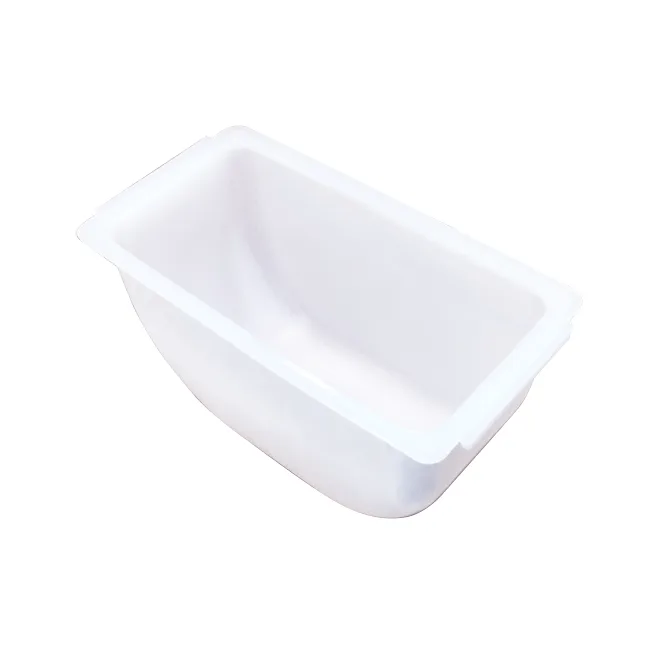 White Insert for 3, 4, and 5-Compartment Stainless Steel Condiment Holders with Clear Cover