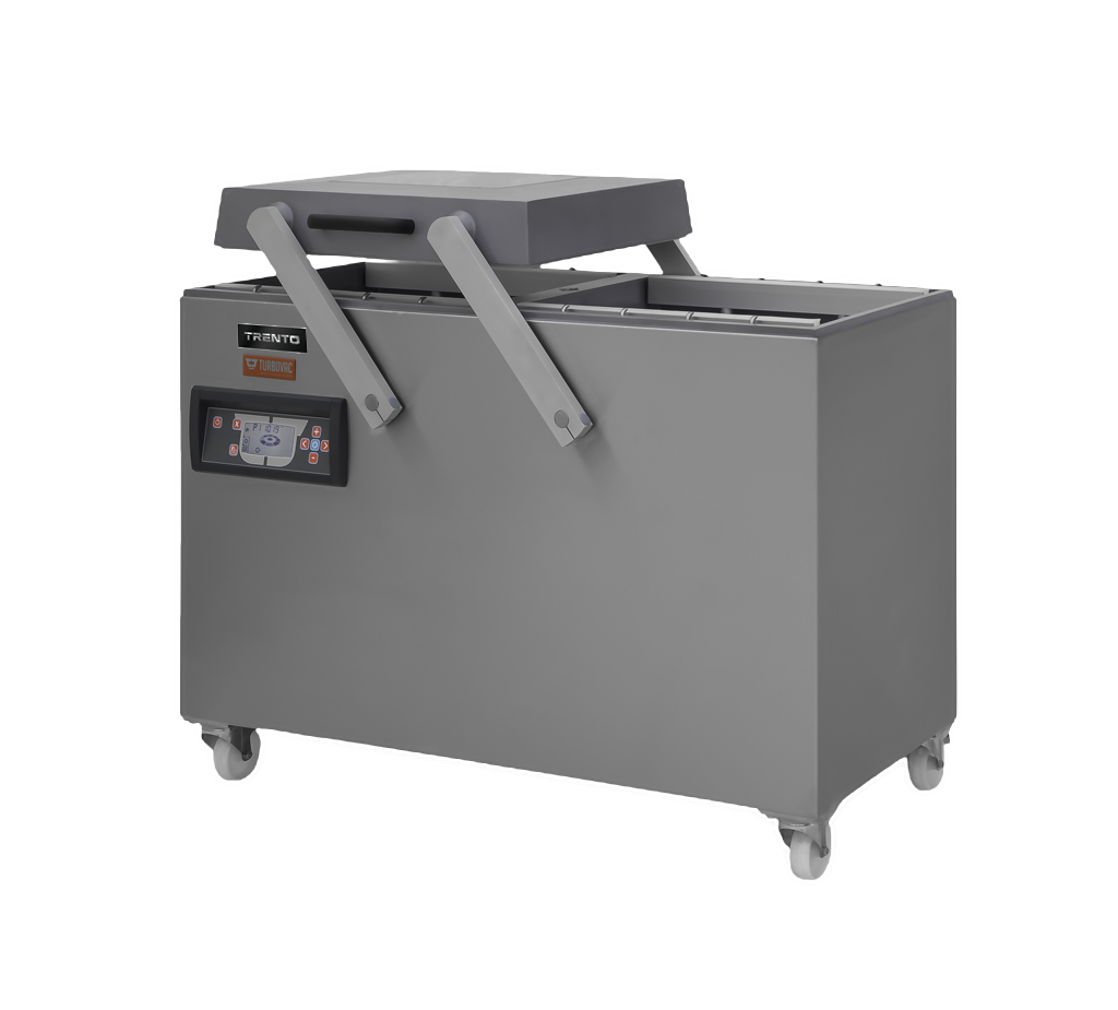 Turbovac L40 Heavy-Duty Double Chamber Vacuum Packaging Machine with 4 x 36" Seal Length and 100 m3 Vacuum Pump