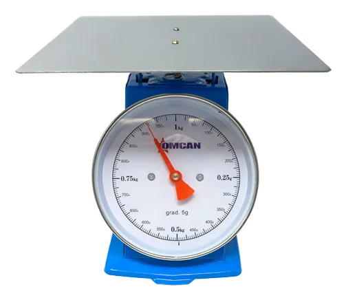1 Kg. capacity Dial Spring Scale with Stainless Steel Plate