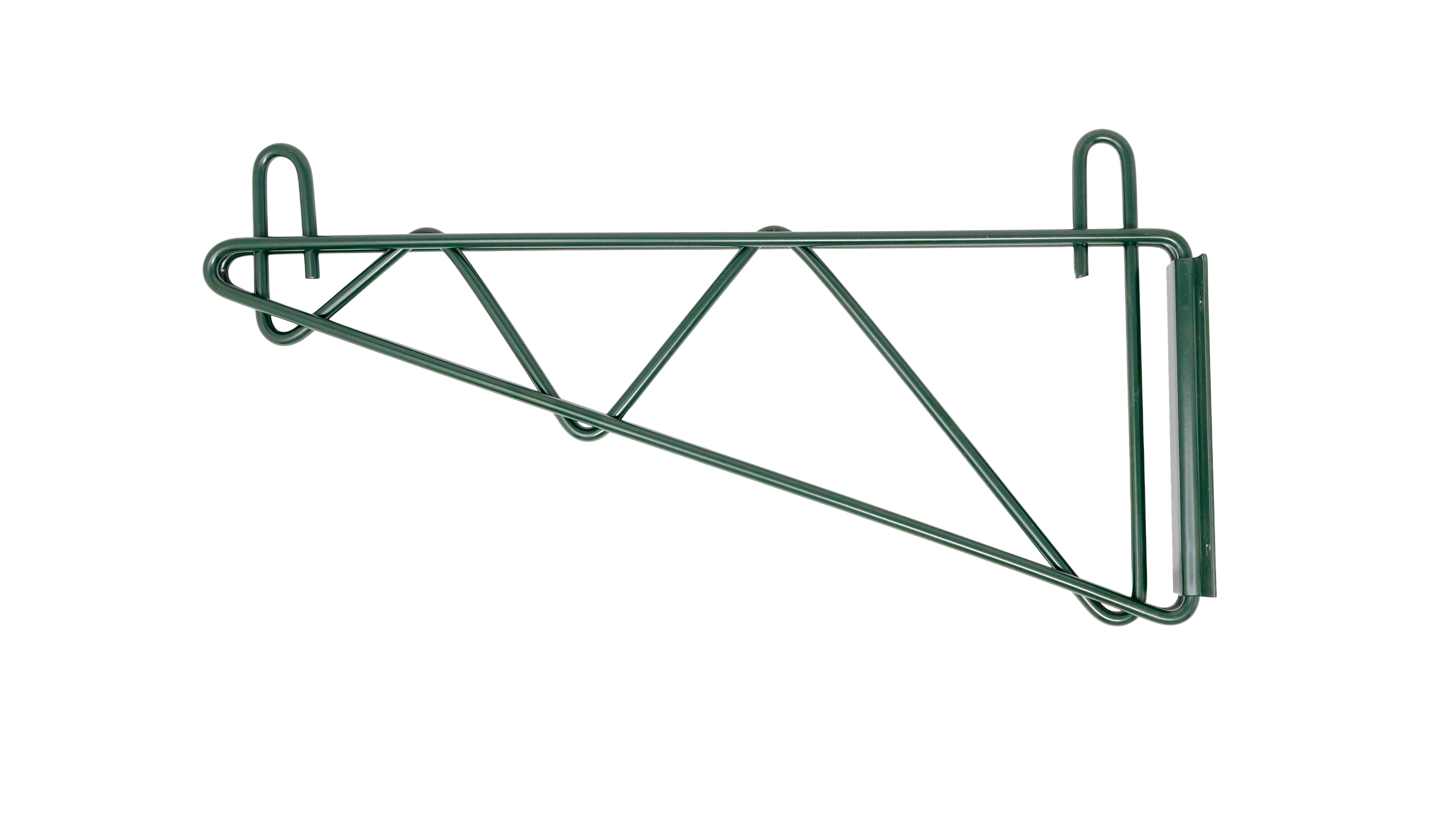 14" Green Epoxy Wall Bracket