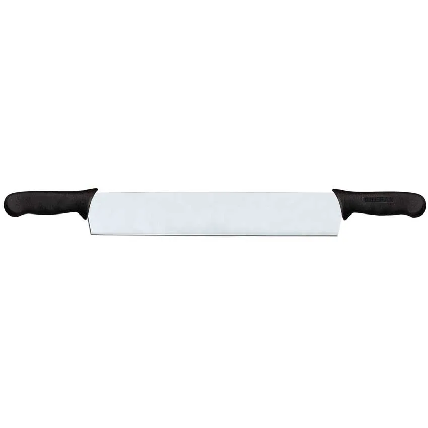 15 1/2" Cheese Knife with Black Double DR Handle
