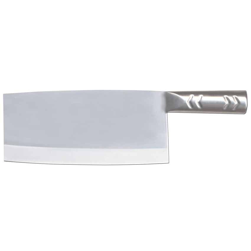 8 1/2" Chinese Style Cleaver with Stainless Steel Handle