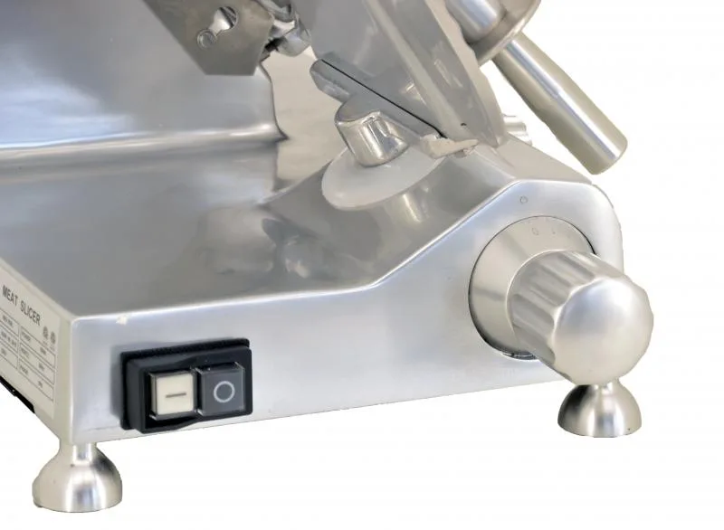 Omcan 10″ Belt Driven Slicer (Quebec Safety Standards) – 0.20 HP, 110 V