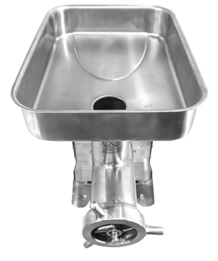 #32 Commercial Medium-Duty Stainless Steel Meat Grinder with 1.5 HP