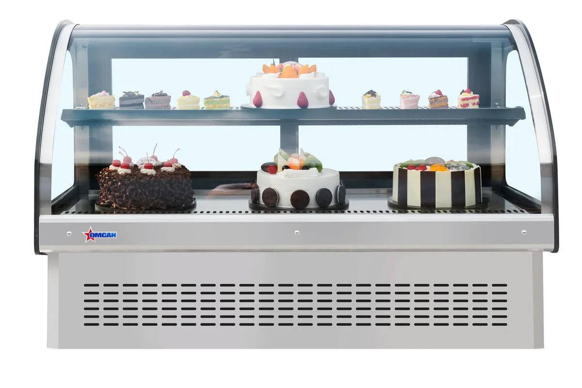 47″ Drop-In Curved Glass Refrigerated Display, 6 cu.ft. (173 L)