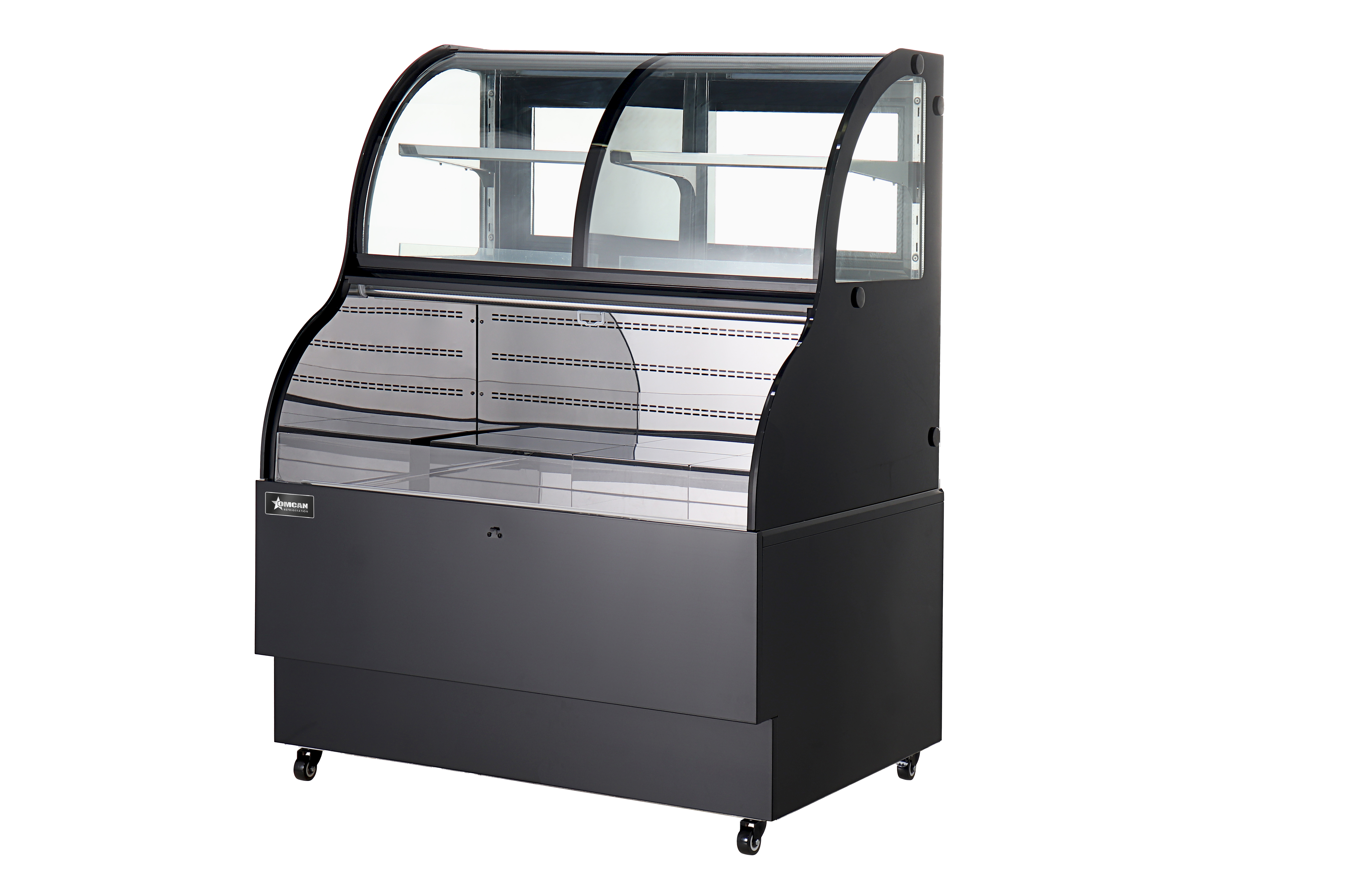 36" Dual Service Open Refrigerated Floor Display Case