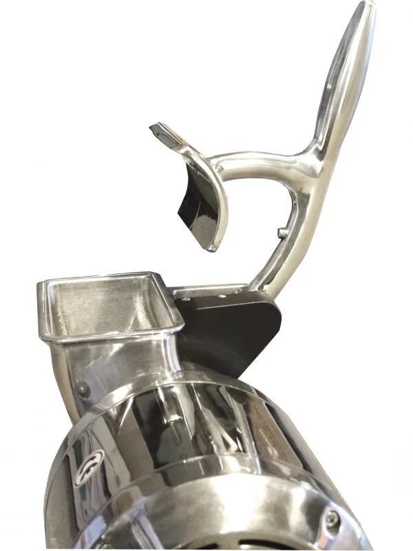 Stainless Steel Cheese Grater with Microswitch, 132 lb./hr – 1.5 HP, 110 V