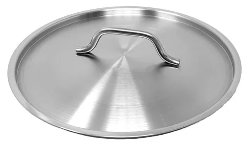 Stainless Steel Replacement Lid for 12 and 16 qt Stainless Steel Stock Pots, 10 qt Stainless Steel Sauce Pan, and 11″ Stainless Steel Fry Pan