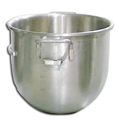 30 qt Stainless Steel Mixer Bowl for Hobart Mixers