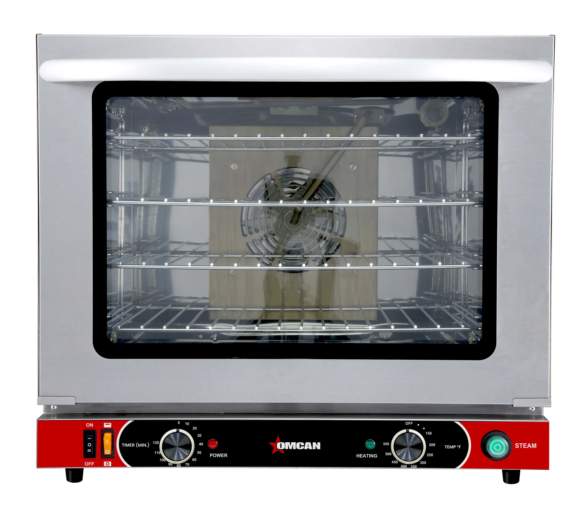 Half Size Countertop Convection Oven with Grill Function and Humidity Control, 2.33 cu.ft (66 L) – 220 V, 2800 W