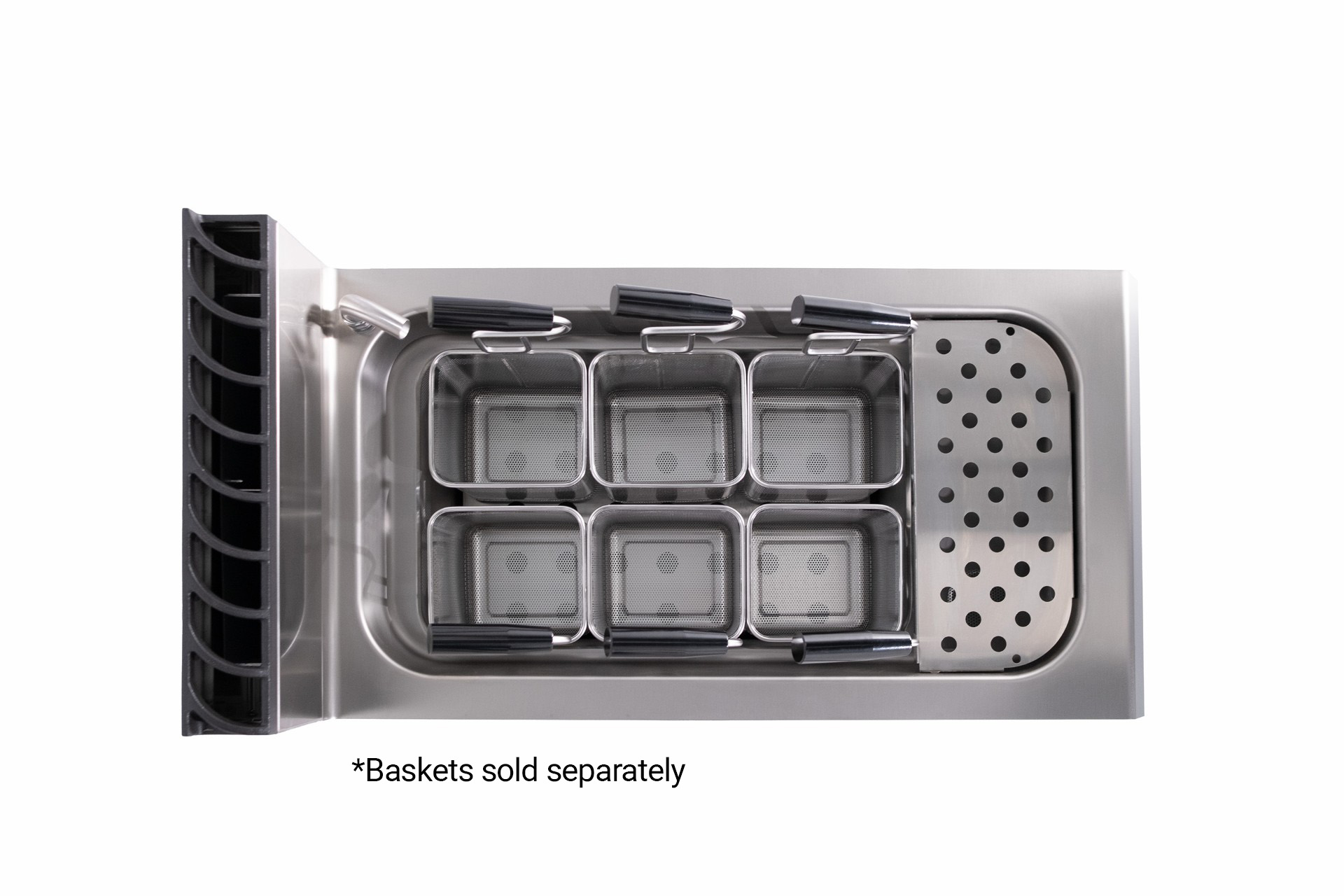 Trento 12 Gallon (45L) Natural Gas Pasta Cooker, Double Burner – 78,000 BTU