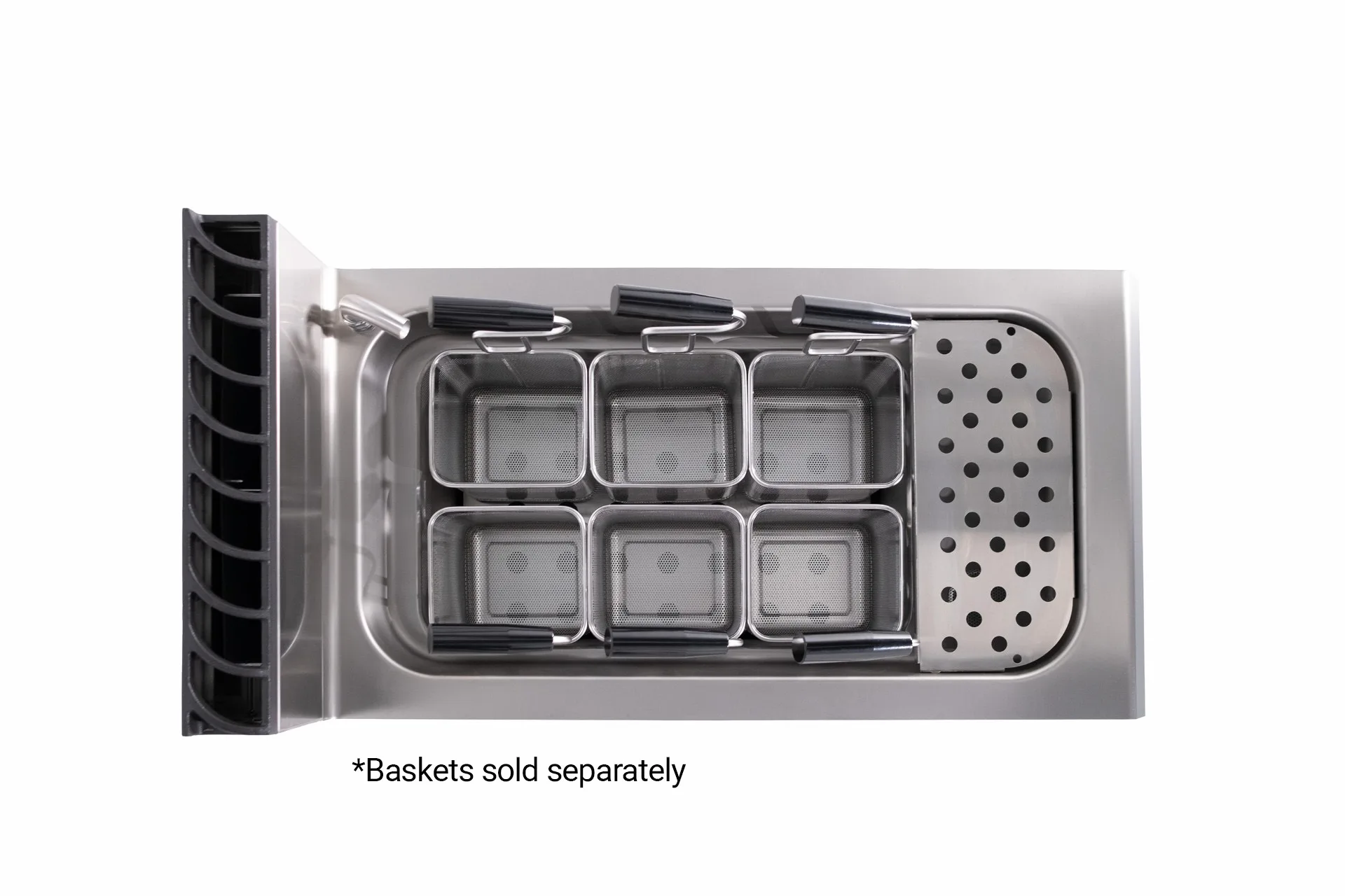 Trento 12 Gallon (45L) Natural Gas Pasta Cooker, Double Burner – 78,000 BTU