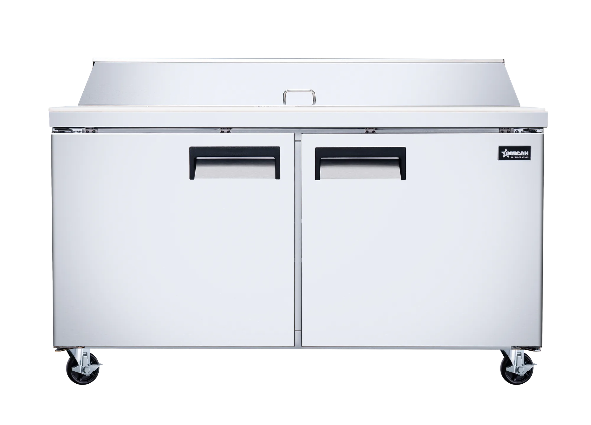 60″ Two (2) Door Refrigerated Prep Table, 15 cu.ft. (425 L), Stainless Steel