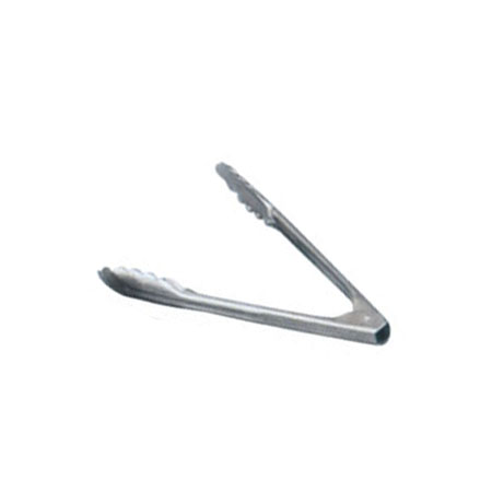 9" Stainless Steel Coiled Spring Utility Tongs – Heavy-Duty