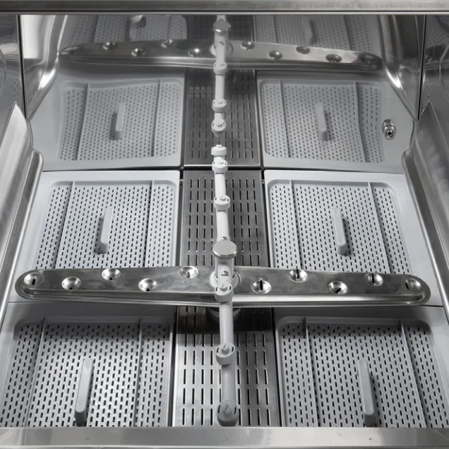 Kromo Dupla-50-USA High-Temperature Undercounter Dishwasher | Trento – 220-240 W, 1 Ph, 7.09 kW