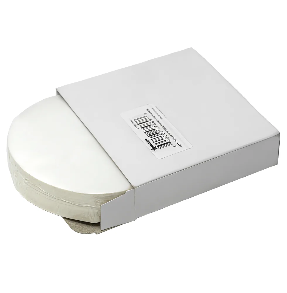 4″ Solid Round Patty Paper