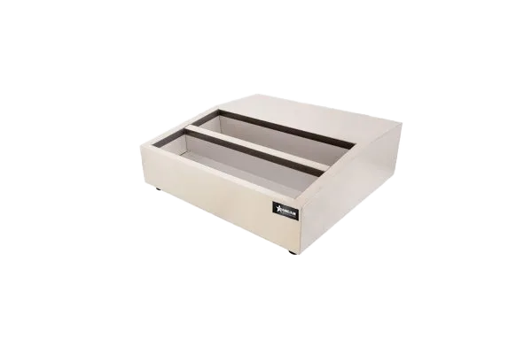 28″ Countertop Refrigerated Prep Rail with 8 x GN 1/6 Pans Capacity