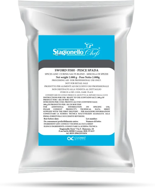 Stagionello Curing Salts and Spice Blend for Sword Fish 2kg/Bag