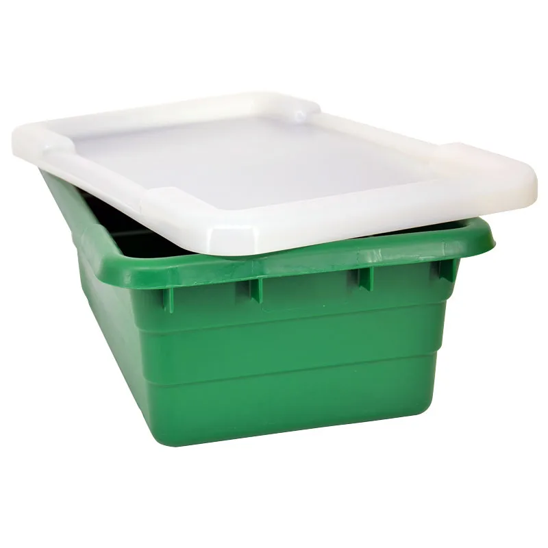 Green Meat Lug Tote Box