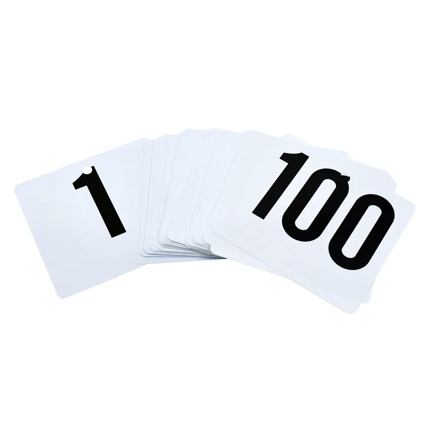 Customer Number System – Tags 1-100