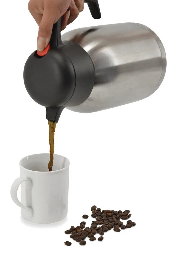 40 oz. (1.2 L) Double-Wall Insulated Stainless Steel Thermal Carafe