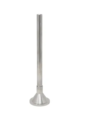 Stainless Steel Spout for Hydraulic Stuffer, Short, 15mm/12mm (Int)