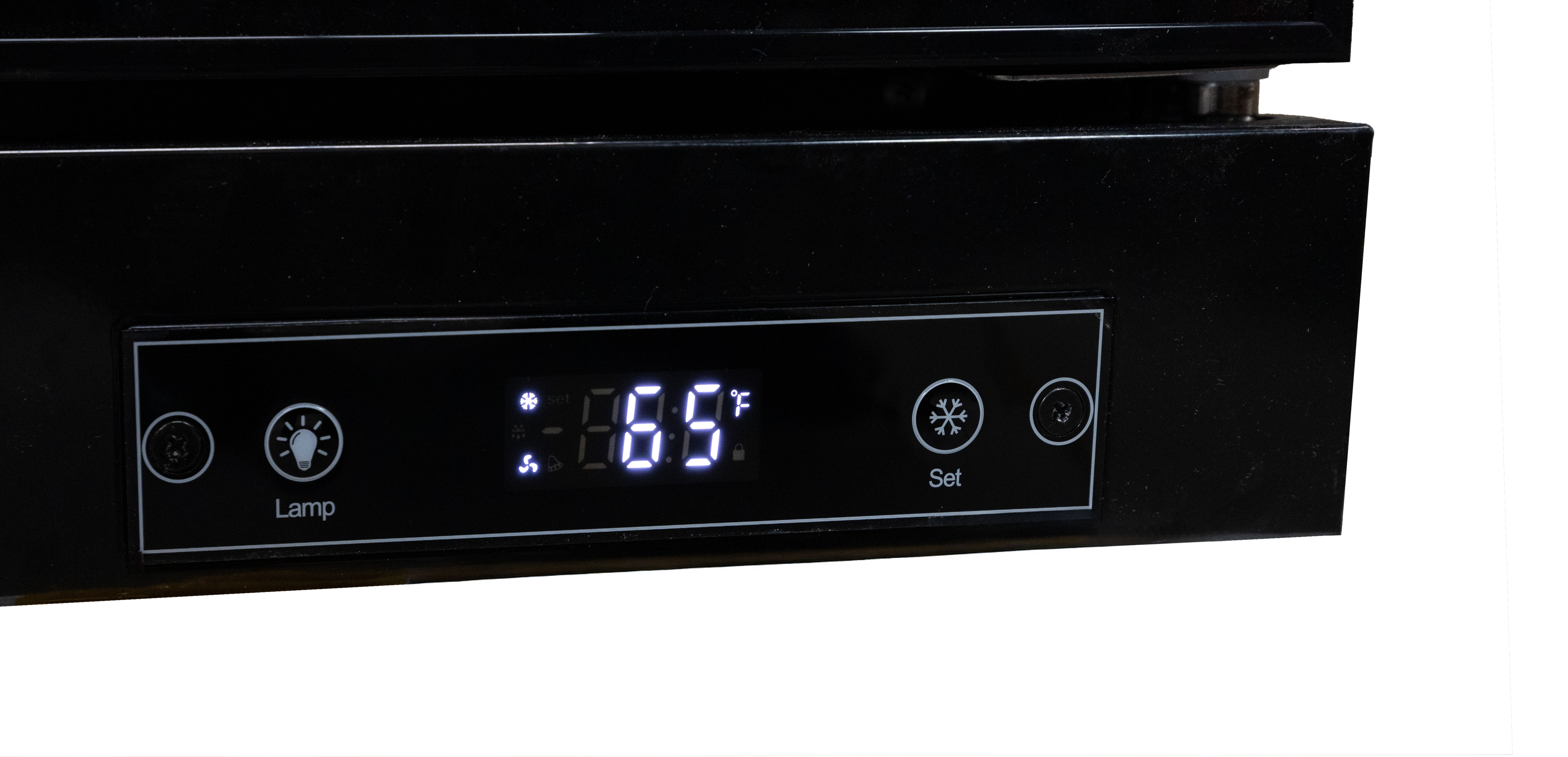 48” Two (2) Glass Door Display Refrigerator with LED Light, 35.5 cu.ft. (1000 L), Black