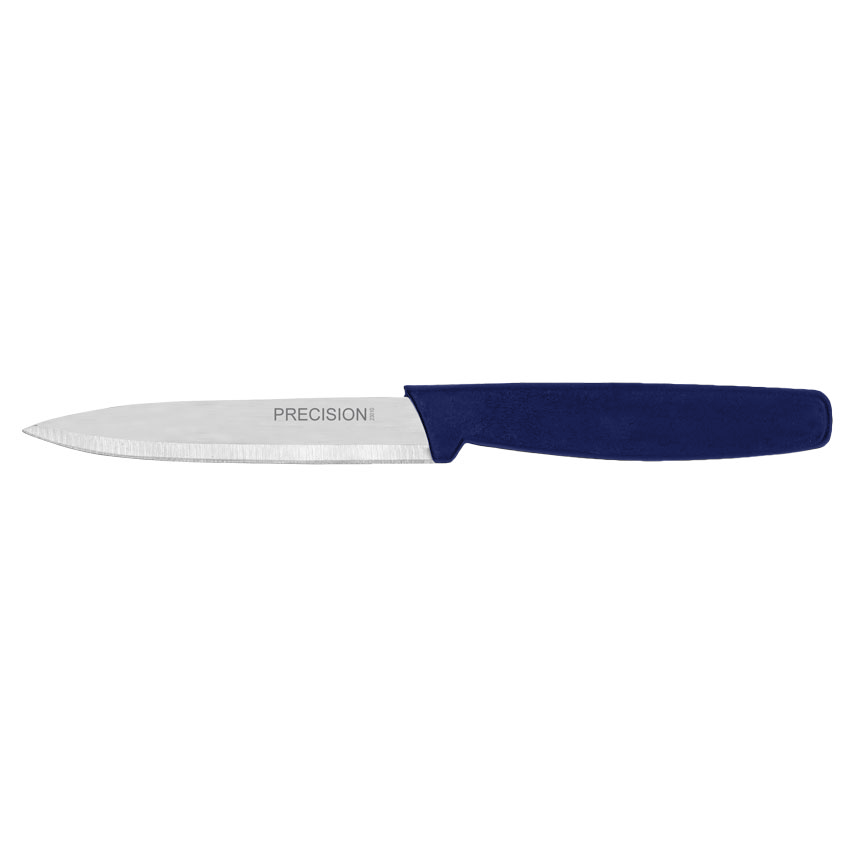 4" Paring Knife with Blue Polypropylene Handle