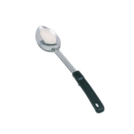 13" Stainless Steel Solid Basting Spoon with Stop-Hook Handle
