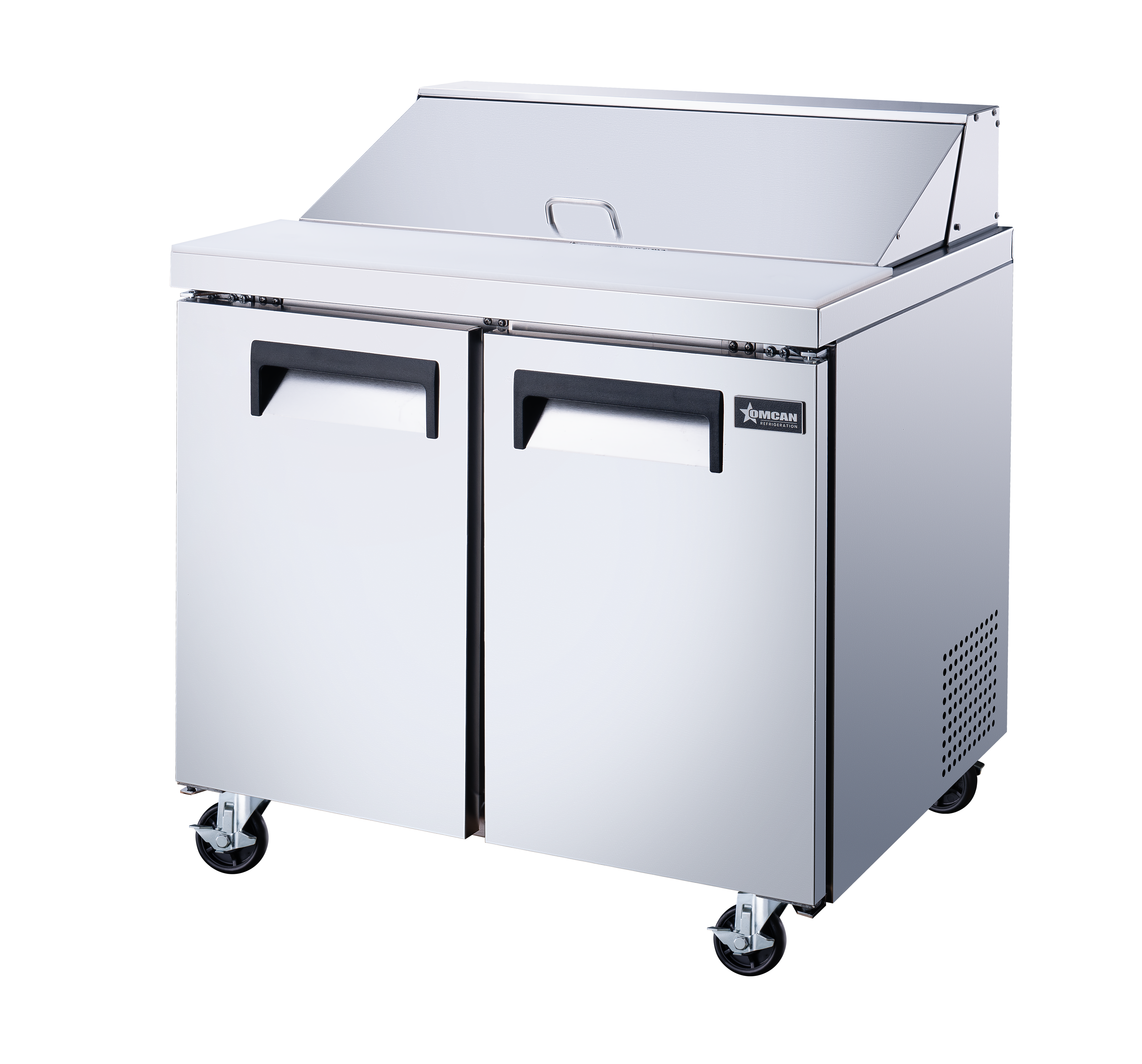 36″ Two (2) Door Refrigerated Prep Table, 9 cu.ft. (255 L), Stainless Steel