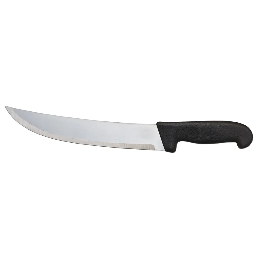 12" Steak Knife with Black Polypropylene Handle
