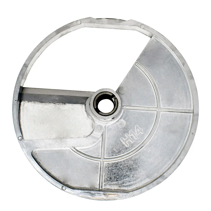 Straight Slicing Disc: 14 mm for item 10835, 10927 and 19476 Food Processors