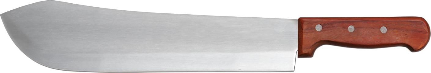 12 1/2″ Fish Splitter Knife Wood Handle