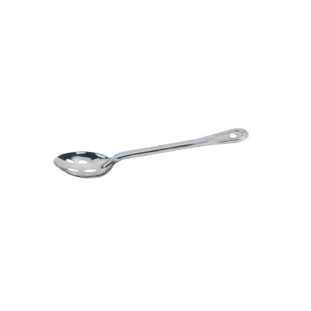 11" Heavy-Duty Stainless Steel Slotted Basting Spoon