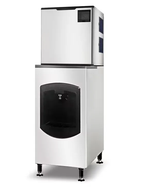 22″ Ice Maker Machine and Dispenser with 170 lb. Ice Bin – Ice Yield 350 lb. per Day