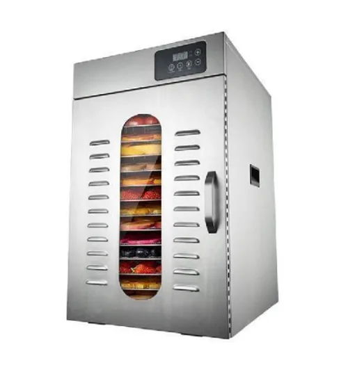 16 Trays Stainless Steel Food Dehydrator with Digital Control