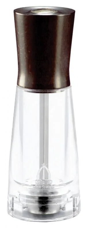 Tosca Series – 6" Pepper Mill Dark Beech Wood with Acrylic Resin Base